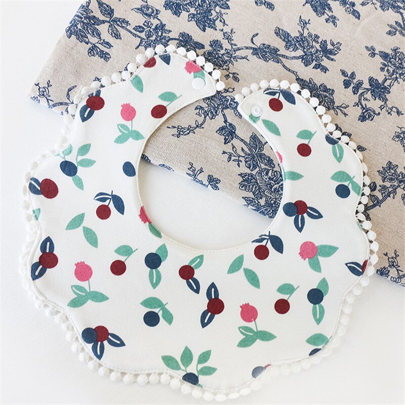 Baby Speeksel Handdoek Slabbetjes 360 Graden Rotatie Leuke Print Burp Doek Zachte Katoenen Baby Slabbetjes Peuter Jongen Meisjes Bib Bandana baby Slabbetjes: b