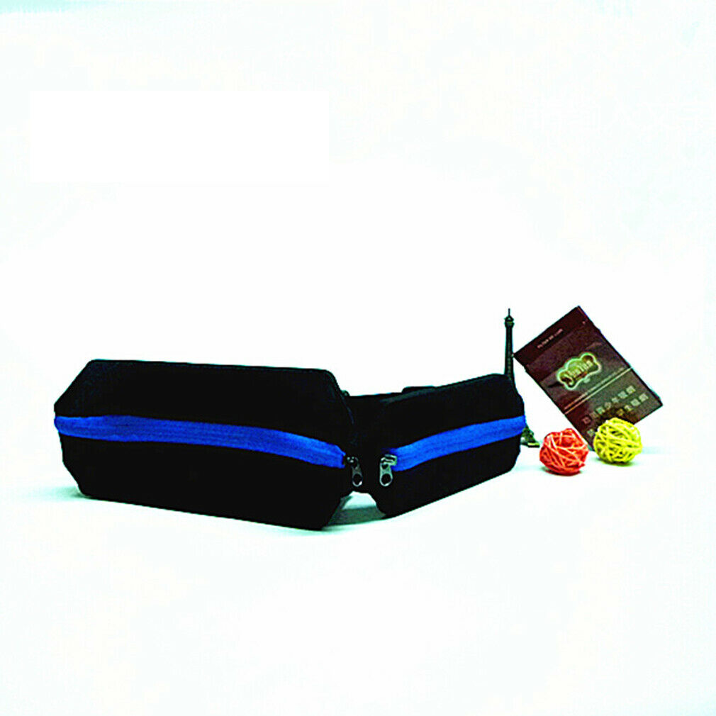 Unisex Men Women Runner Waist Belt Bag Pack Pouch Bum Sport Fitness Jogging Universal Dual Pocket