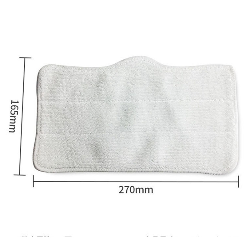 -8PCS Mop Doek Voor Deerma Steam Mop Cleaner ZQ600/ZQ610/ZQ100 Stoom Dweilen Ruitenwisser Cleaning Mop Doek