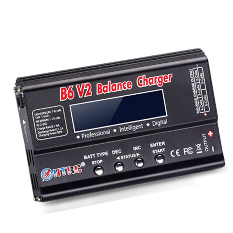 High Precision B6v2 Charger Lip0 Model Aircraft Charger B6 Charger Intelligent Balance Charger Tool