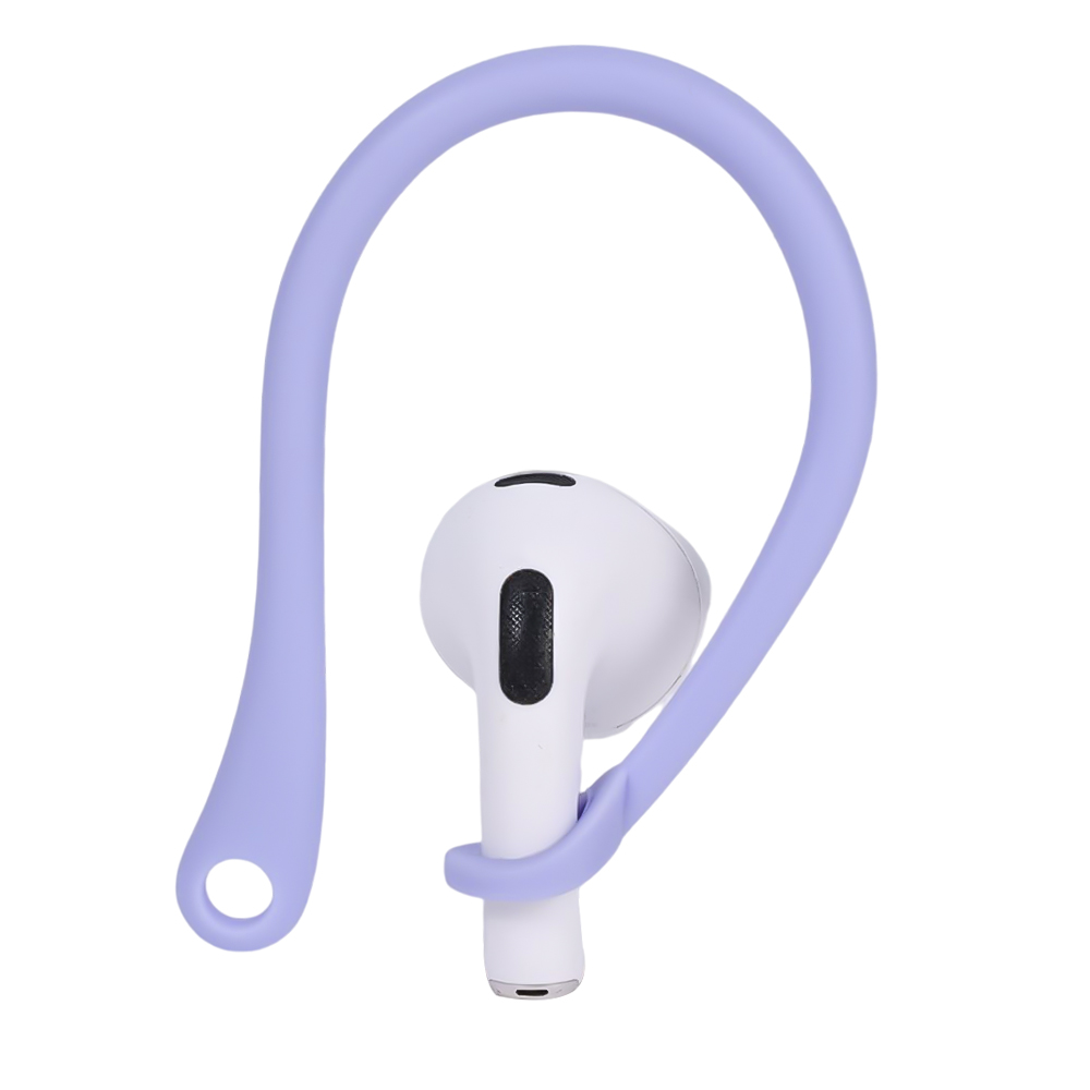 Ganchos deportivos para Apple AirPods 1, 2, 3 Pro, ganchos de ajuste seguro antipérdida, accesorios protectores de auriculares inalámbricos de silicona: 3XS / CORAL