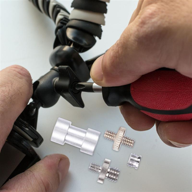 1 Set Camera Schroef Adapter Praktische Iron Statief Schroef Adapter Supply