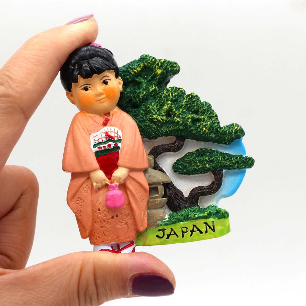 Japan Tourism refrigerator fridge magnets paste souvenirs Tokyo Shinkansen Chile Brazil Morocco souvenirs room decoration