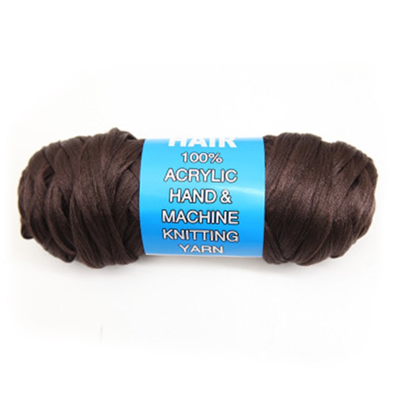 Accessoire capillaire en laine pour tresse, en Fiber synthétique, de basse température, de flamme, 80g, accessoire pour cheveux de: 4