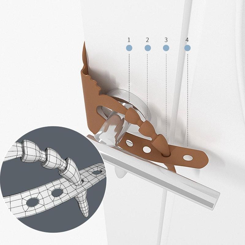 Silicone Baby Kamer Deur Mute Lock Deurknop Slaapkamer Deur Anti-Collision Bescherming Buffer Pad Deur Impact Deur Cover stopper