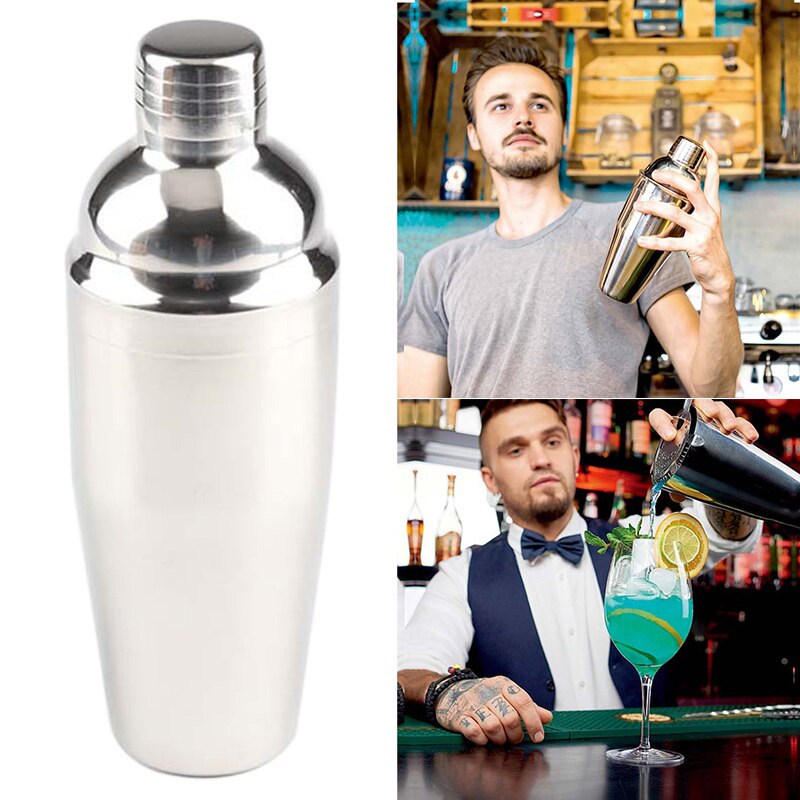 6Pcs Cocktail Shaker Set Rvs Liquor Wijn Cocktail Shaker Bar Wijn Mixer Set Barman Cocktail Hand Shaker Tool kit