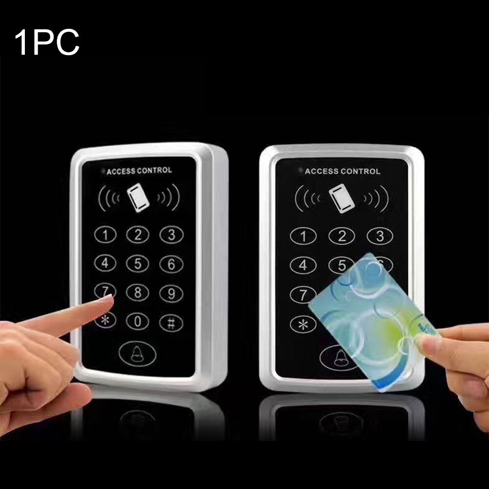 Entry RFID Code Swipe Card Proximity With 10 Keyfob For Door Lock Home Security Password System Access Control Safety Protection