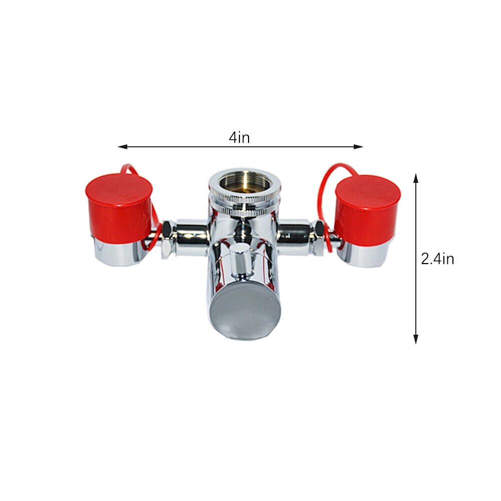 Connected Faucet Eyewash Basin Faucets Wall Mounted Eye Wash Station Emergency Sink Attachment Mount Flush Shower Double Mouth: A