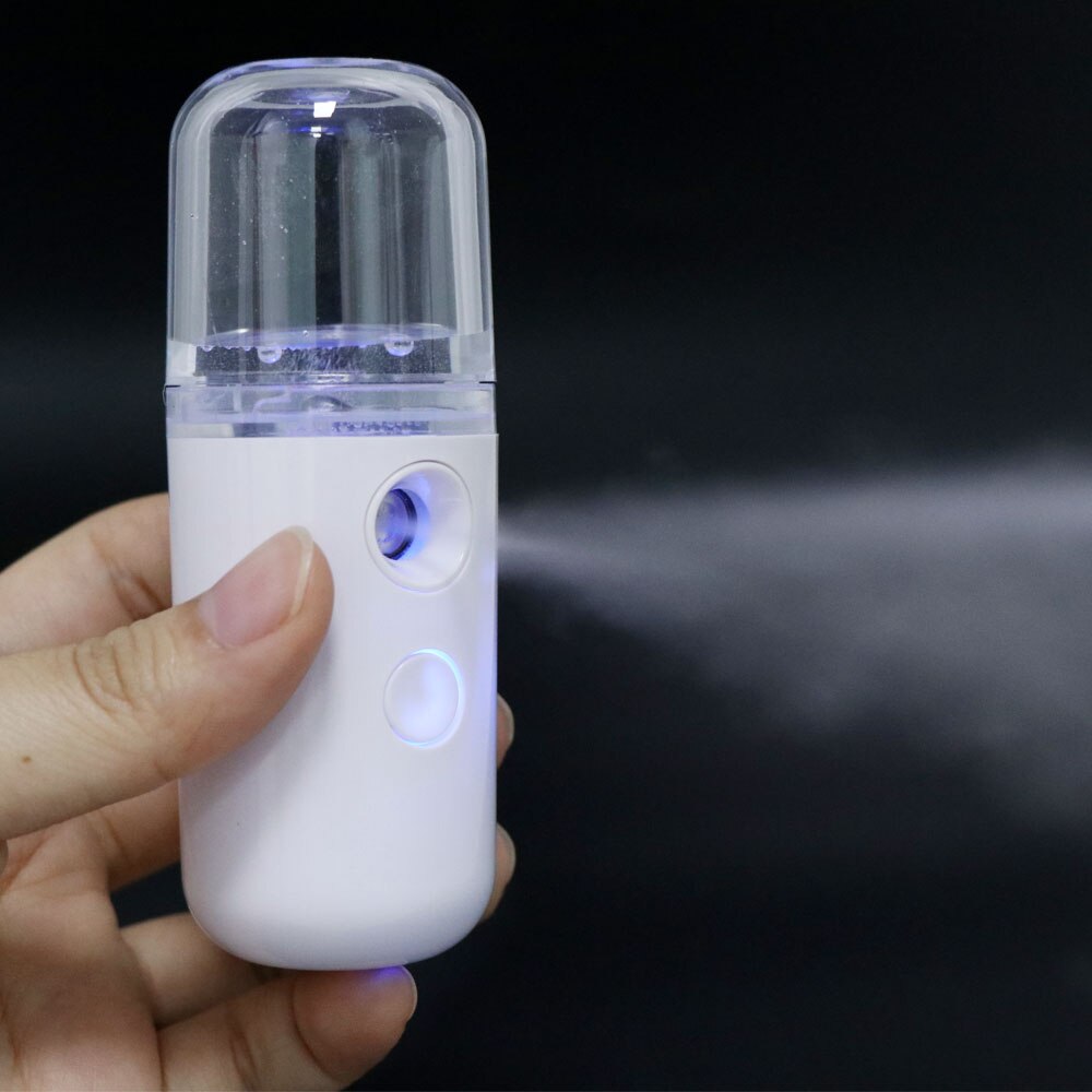 Vaporizador Facial portátil, pulverizador recargable, Humidificador Nano, instrumento hidratante, máquina de pulverización, desinfección, cuidado Facial