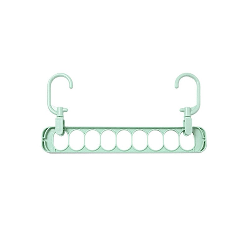 1pc Clothing hanger organizer multi-purpose hanger home magic storage artifact anti-skid drying rack: D-02