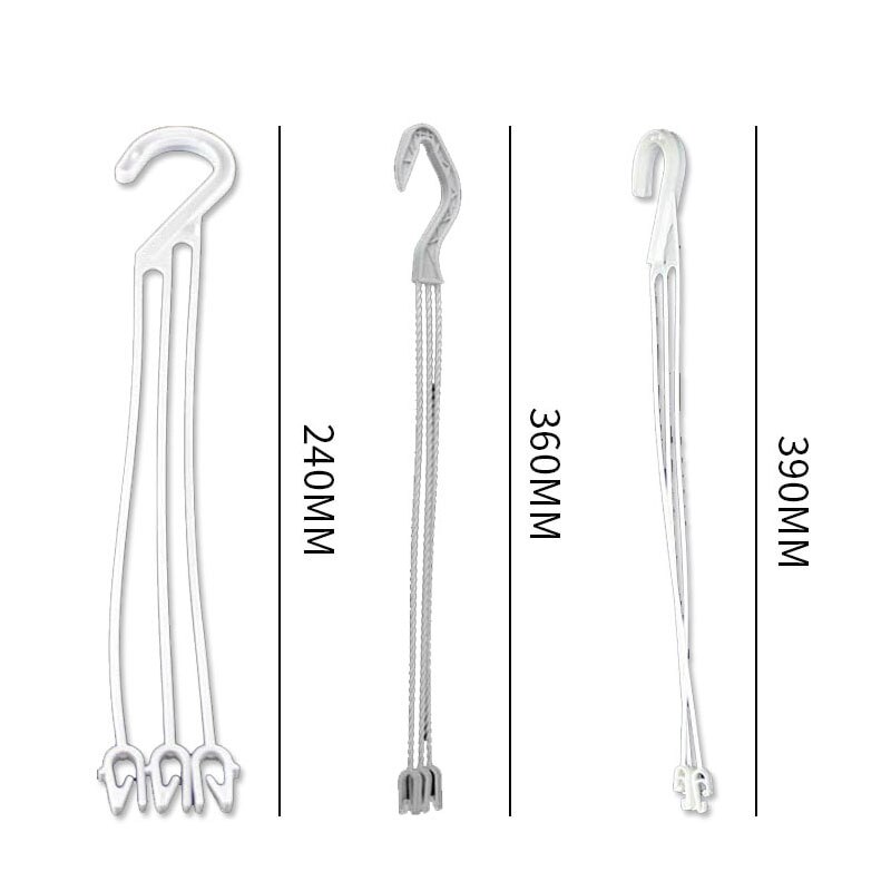 Trwała plastikowa doniczka hak wiszący kosz haki doniczka wsparcie haki wieszak na rośliny doniczkowe ogrodnictwo sadzarka haki narzędzia