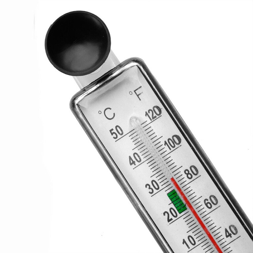 1Pcs Aquarium Fish Tank Thermometer Glas Meter Water Temperatuurmeter Zuignap Waterdicht Aquarium Thermometer