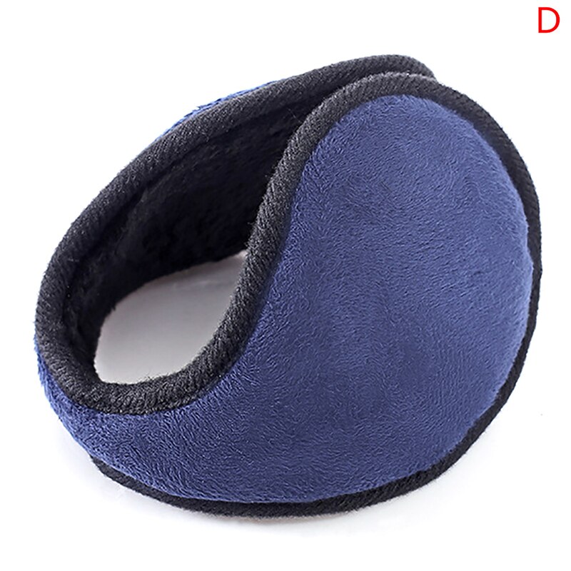 Pluszowe plecy w stylu mody nauszniki męskie nauszniki męskie nauszniki na co dzień utrzymuj ciepło zimowa pokrywa ochronna robić użytku na zewnątrz osłona uszu: D
