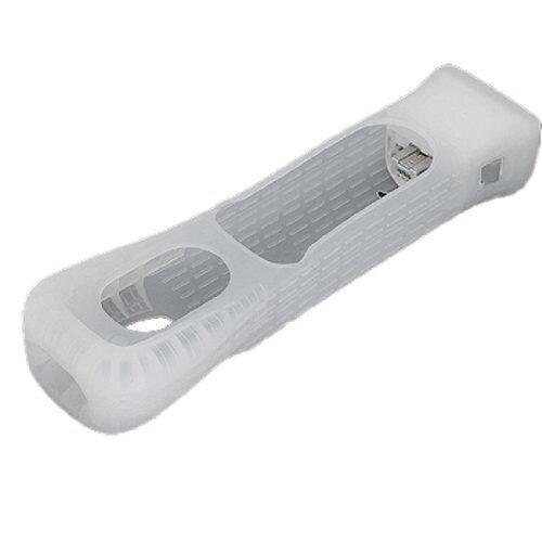 Capteur de mouvement de jeu avec télécommande, adaptateur de manette de jeu amélioré de précision + manchon en Silicone pour Nintendo Wii