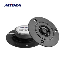 AIYIMA 2 szt. 3-calowe przenośne głośniki audio 8 Ohm 10W głośnik głośnik wysokotonowy toni wysokie dla stereo Sound Box DIY akcesoria