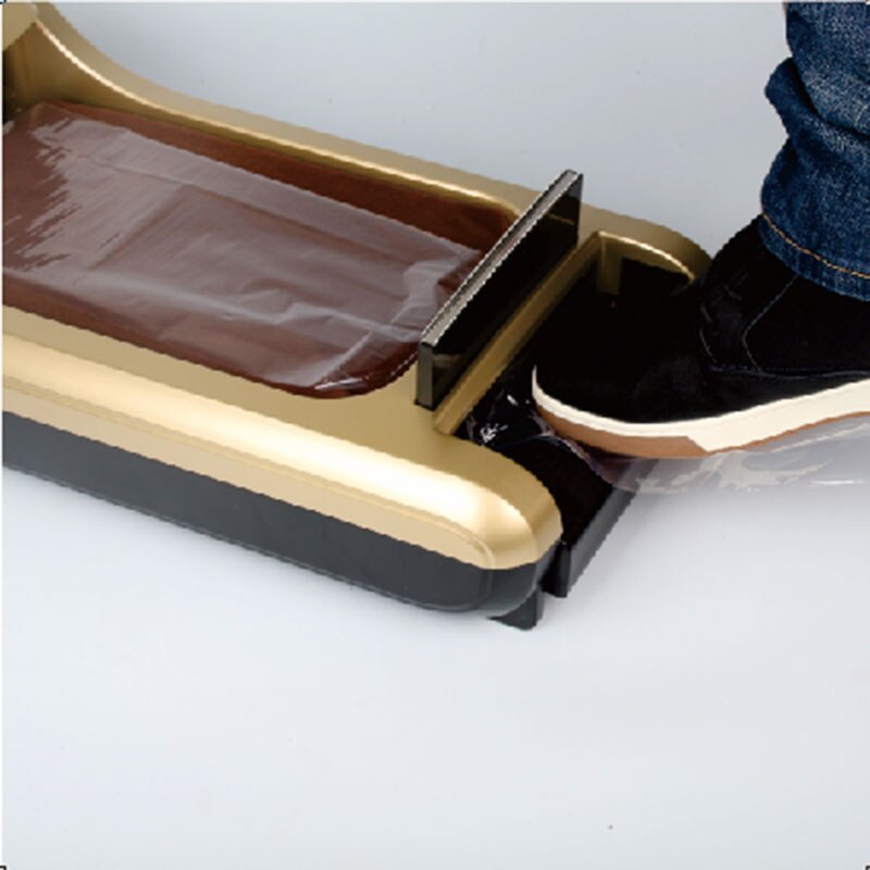 600/1200 Pairs Automatic Shoe Cover Machine Membrane Dispenser Waterproof Shoes Cover Household Hotel Office Time & Labor Saving