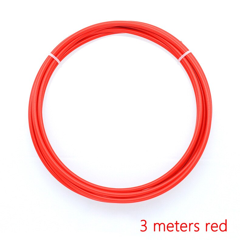 Aguja de manguera de freno de disco hidráulico para bicicleta, Oliva, SLX XT, HB-90, M775, M785, M9100, M8000: 3 meters red