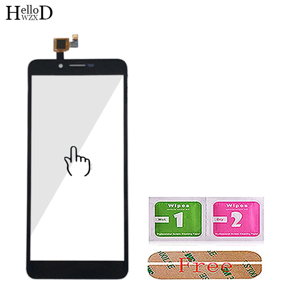 Moble Touch Screen Panel For Doopro P2 P3 P5 P5 Pro Touch Screen Digitizer Panel Front Glass Sensor TouchScreen Parts 3M Glue