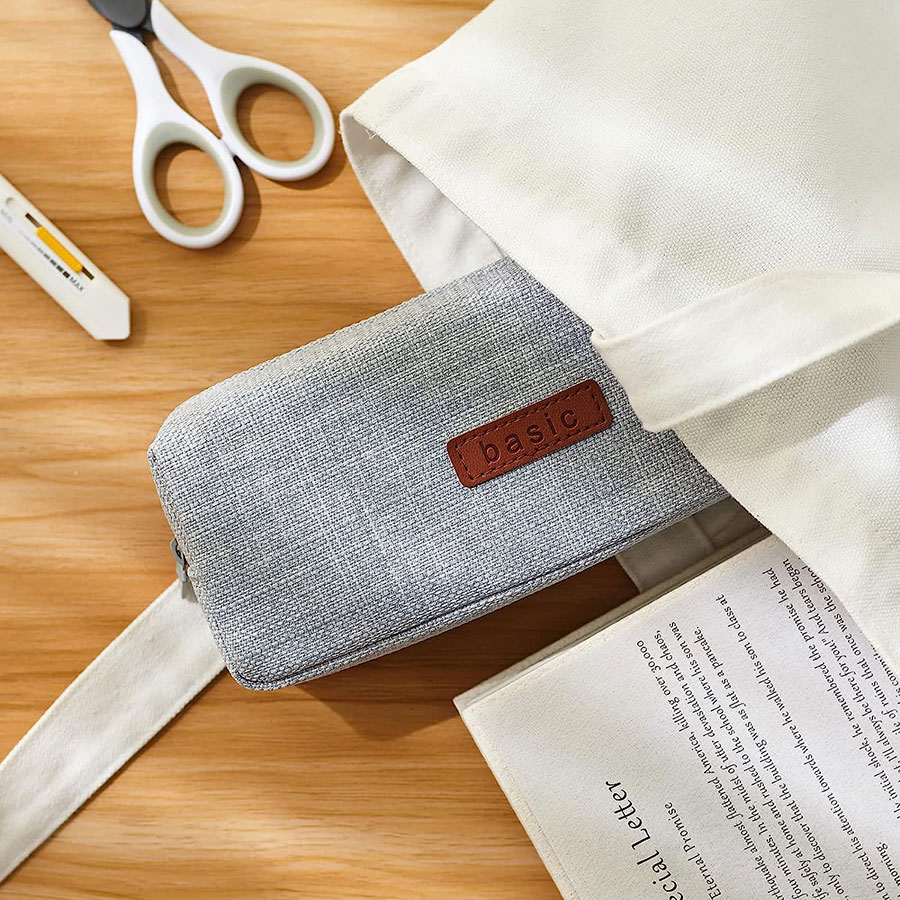 Estuche para lápices, estuche para lápices para estudiantes, bolsa de cosméticos, papelería de oficina, organizador coreano para útiles escolares para estudiantes