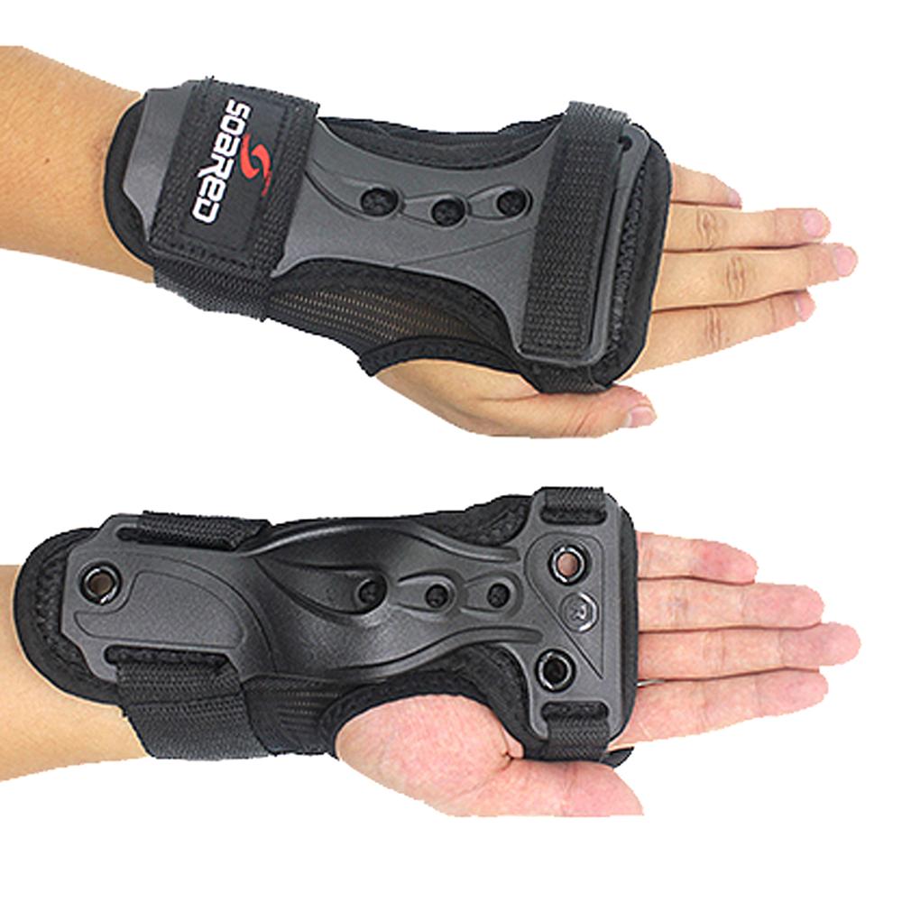 Kids Adults Roller Snowboard Ski Wrist Guards Hand Support Brace Gloves Protective Gear Sports Safety Protector