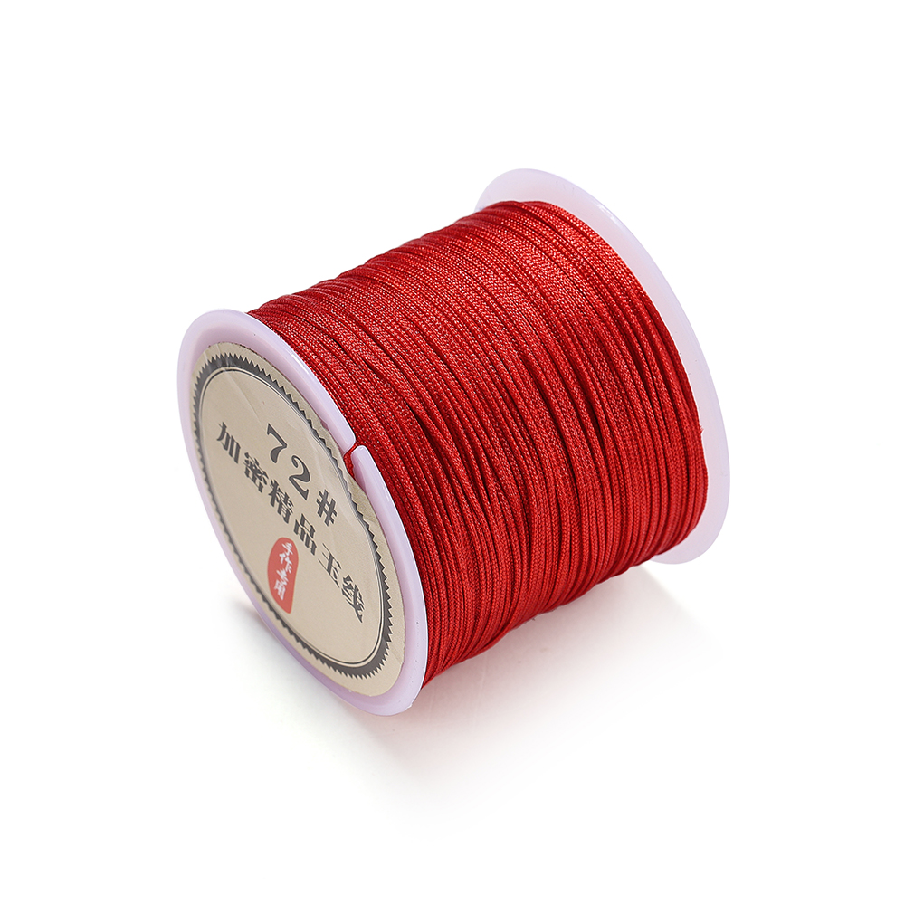 10/50M 0.8mm Nylon Draad Koord Chinese Knoop Armband Gevlochten String voor DIY Kwastje Kralen Shamballa String sieraden Maken