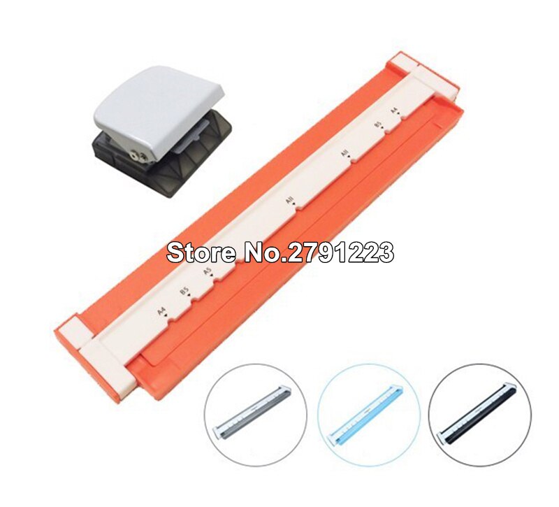 Mushroom Shape Hole Punch - Creative Paper Puncher With Ruler For School & Office