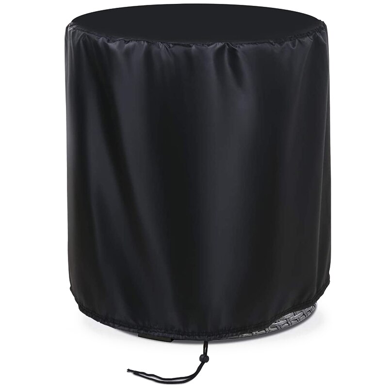 Terras Koeler Tafel Cover Cooling Tafel Outdoor Patio Ronde Bier Koeler Tafel Cover 21 Inch D X 23 Inch H zwart: Default Title