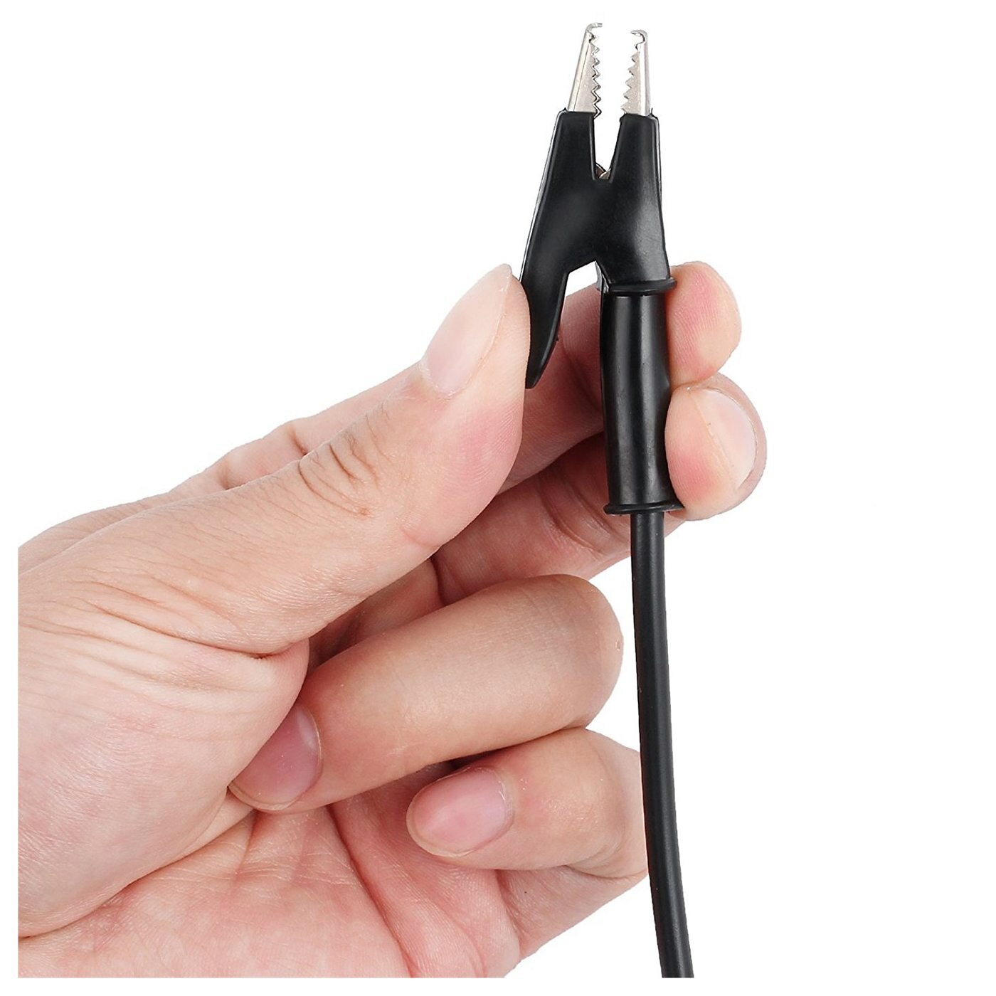 Paar Banana Plug Alligator Clip Test Lead Krokodil Clip Lab Test Kabel Met Banaan Plug Heavy Duty 1M lange Voor Multimeter Dr