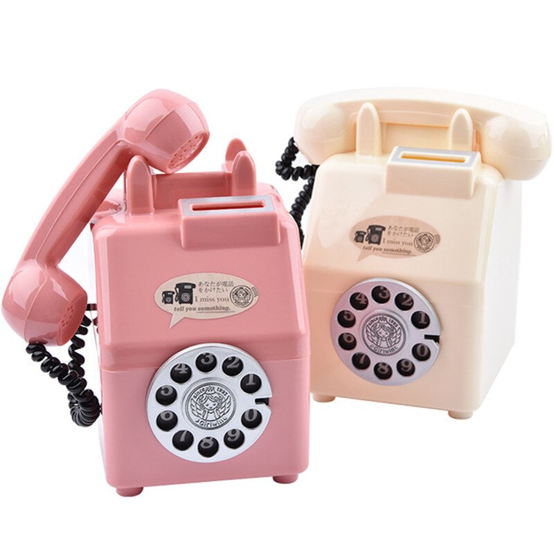 Retro Leuke Telefoon Spaarpot Home Decor Creatieve Kinderen Besparingen Speelgoed Cadeau Voor Vrienden Kids