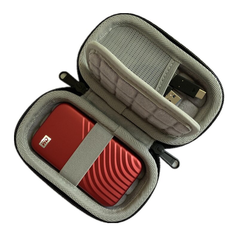 Hard Shell Case Voor Wd My Passport Ssd Drive Beschermende Tas Opbergdoos