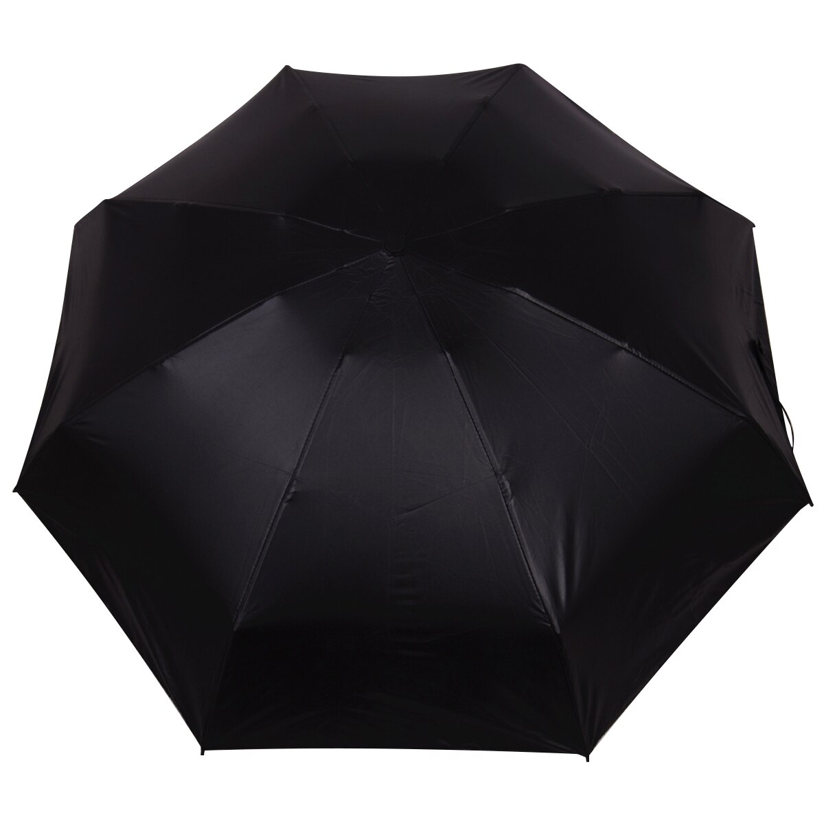Kleine Zon Regen Paraplu Vijf Opvouwbare Leuke Anti Uv Paraplu Kids Strand Parasol Winddicht Paraplu AC889: Black