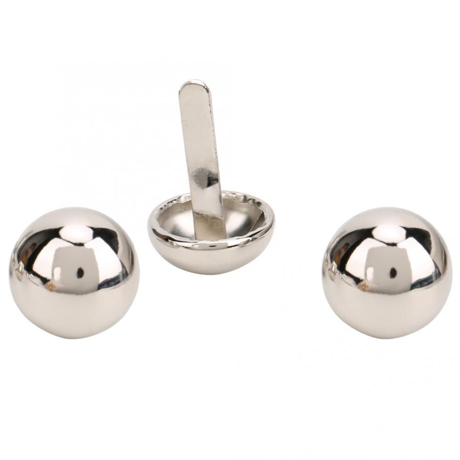 Remache en forma de seta de aleación de Zinc, decoración artesanal de 15MM, remaches de tuerca para bolsa, zapatos, sombrero, accesorios de ropa, 50 Uds.