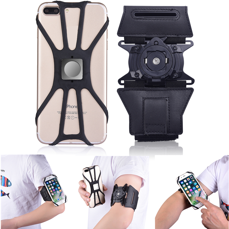 Universele Telefoon Armband Arm Clip Case Voor Iphone 6 7 8X11 12 Pro Running Sport Spider Houder Voor huawei P50 Pro Samsung S21