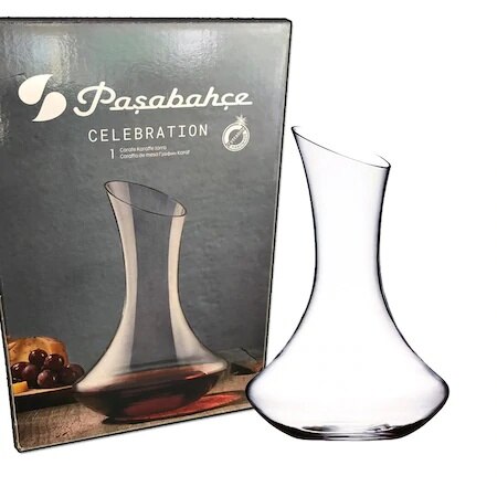 Pasabahce Viering Karaf 29270, Glas Zwaan Decanter Glazen Karaf 1 Water Frisdranken Made In Turkije