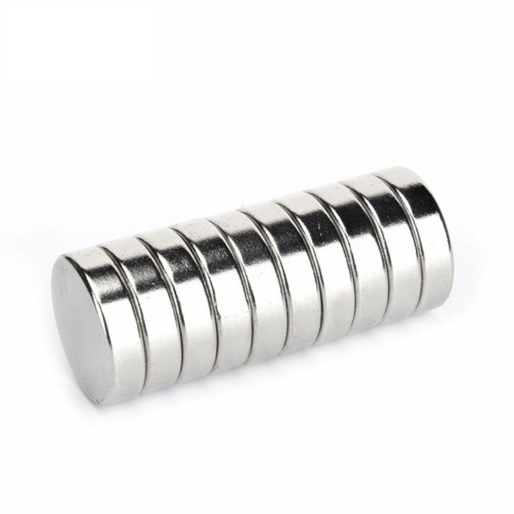 10 stk 10mm diameter runde neodym magneter 1/1.5/2/3/4/5/6/8/10/15/20/30mm tykke sjældne jordarters stærke håndværk permanent magnet  n35