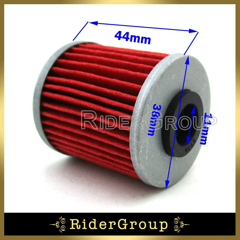 8-Pack Oil Filter For Suzuki RMZ250, RMZ450, RMX450Z – 2004-2025, Replaces K5201-00001, 16510-35G00