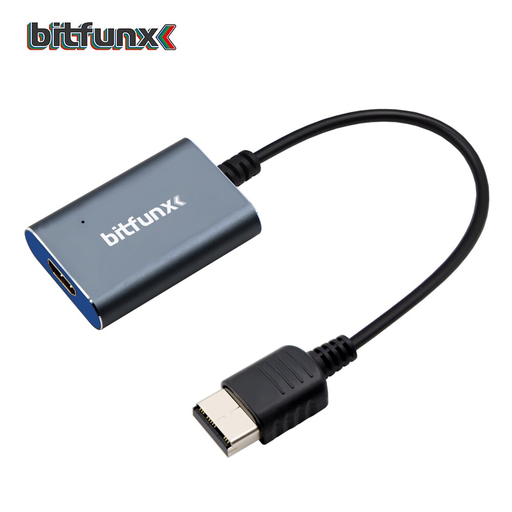 Bitfunx-adaptador para sega dreamcast, adaptador compatível com hdmi, suporte a modos de exibição, ntsc 480i, 480p, pal 576i