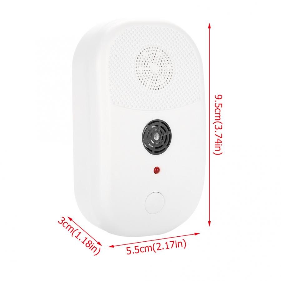 220V Ultrasonic Dust Mite Controller Repeller Double Intensified Mites Removing Device