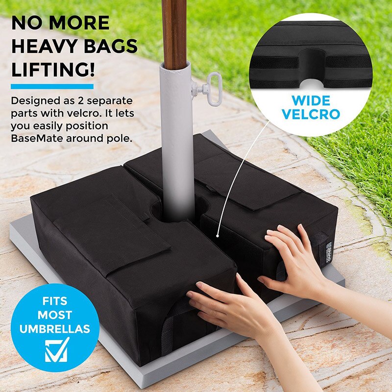 Detachable Umbrella Base Suitable for Any Offset, Cantilever and Any