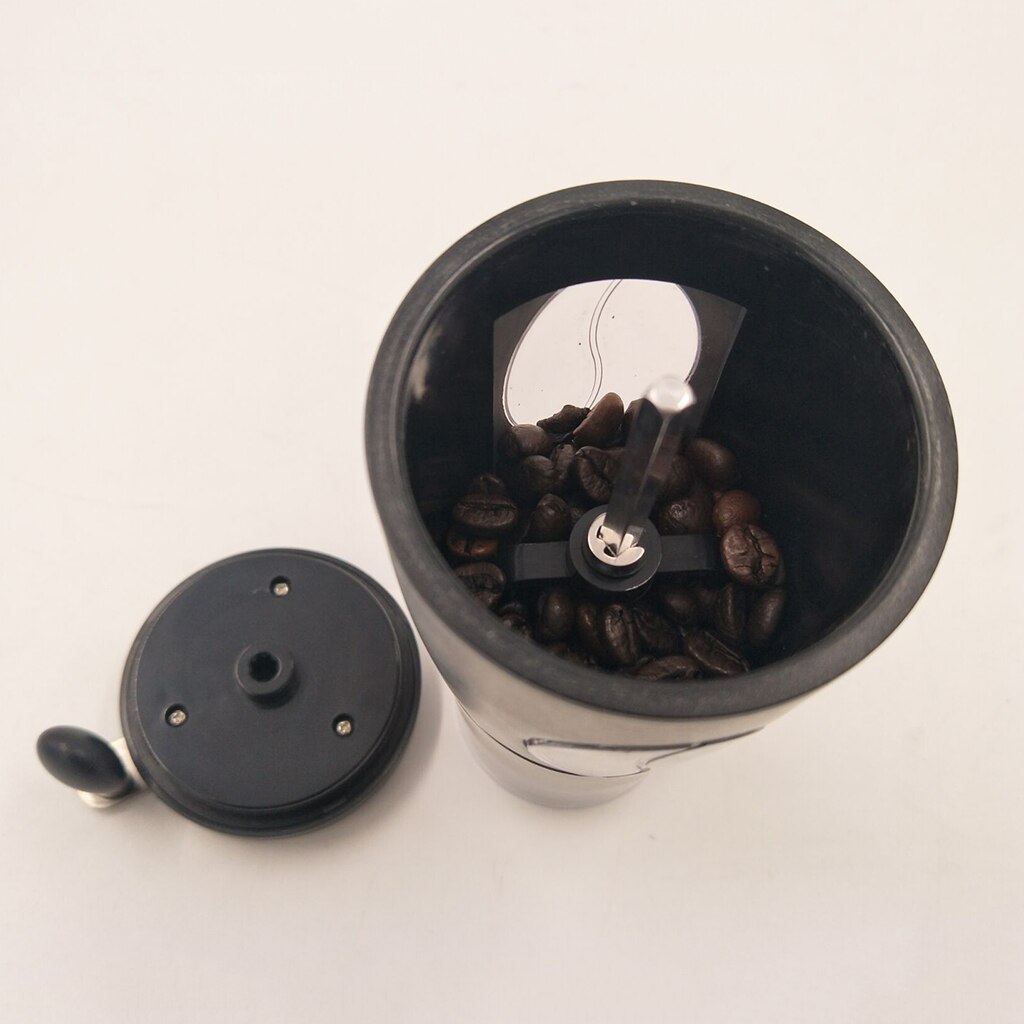 Keramische Burr Handkoffiemolen Draagbare Hand Crank Bean Mill Voor Koffie Liefhebbers