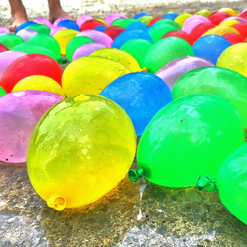 1444Pcs Water Ballonnen Refill Pakket Grappige Zomer Outdoor Speelgoed Water Ballon Bommen Zomer Novelty Gag Speelgoed Voor Kinderen