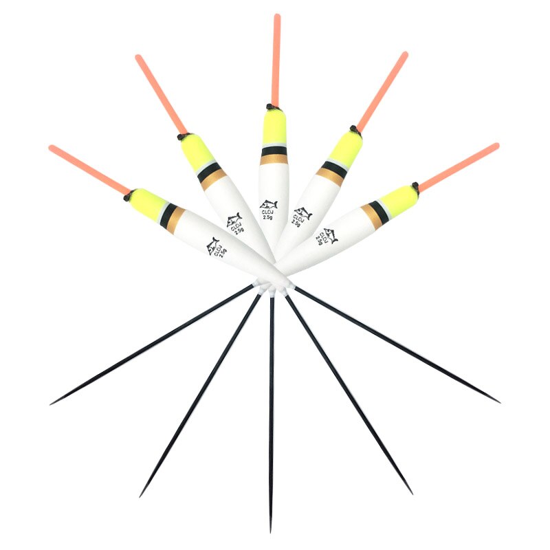 Topline tackle fiskeri svømmer og bobbers med stang fiskeri flyder træ skum fisk flyder propper til fiskeri flyder