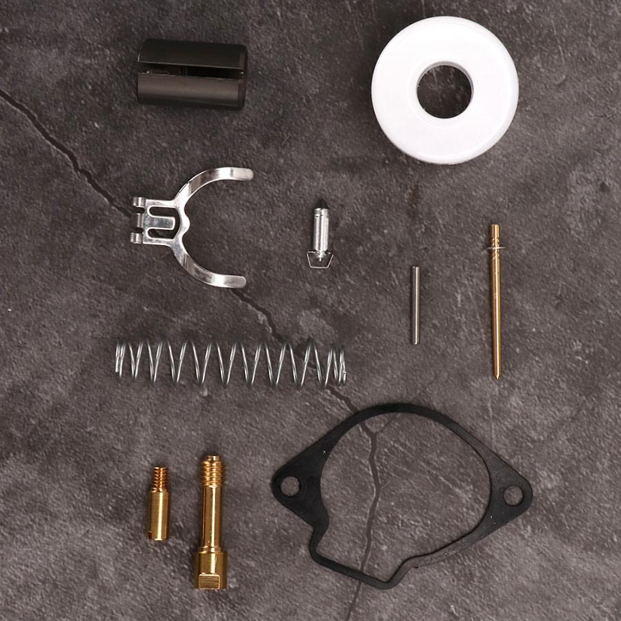 Universal Carburetor Repair Kit Fuel System Parts Fit for 2 Stroke 43CC 47CC 49CC Mini Moto Pocket Bike Motorcycle Carburetor