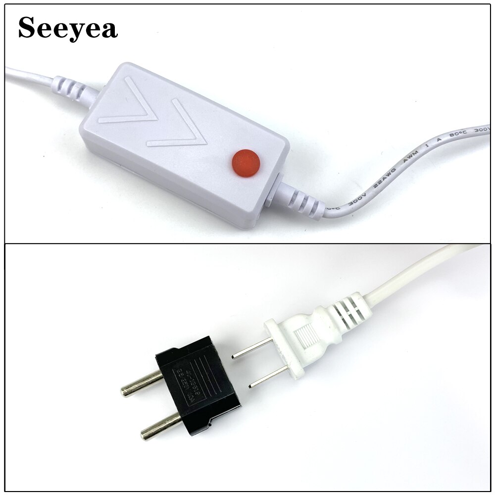 Ultra Dunne Led Aquarium Lamp Fish Tank Plant Groei Verlichting Fish Tank Waterdicht Clip Lamp Gras Tank Water Plant Lamp seeyea