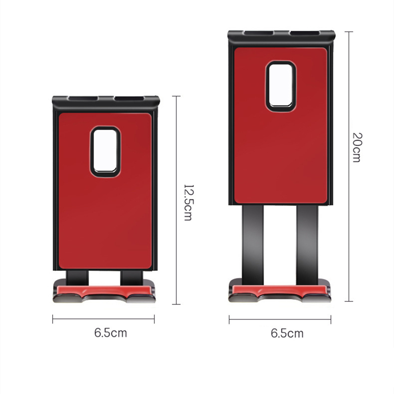 Uitschuifbare tablethouder tablet auto telefoonhouder dashboard voorruit autohouder universeel voor ipad mini 1234 air pro 9.7 10.5