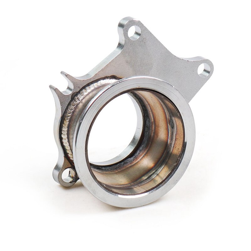 Turbo Adaptor Stainless Steel Adapter For T3/T4 Turbo 5 Bolt To 3 Inch V-Band Flange Turbo Adaptor Flange