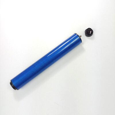 Frete grátis mais recente 4 cores carbono extensões para sugestões Mezz 8 polegada taco de Bilhar Pool cue Bilhar extensores acccessories: blue