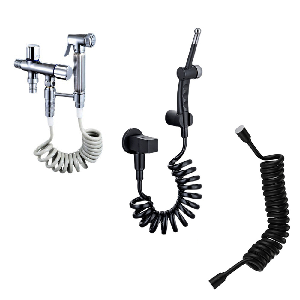 Handheld Badkamer Wc Bidet Douchekop Nozzle met 1.5M Telefoon Doucheslang Draagbare Luier Bidet Wc Shattaf Sproeier