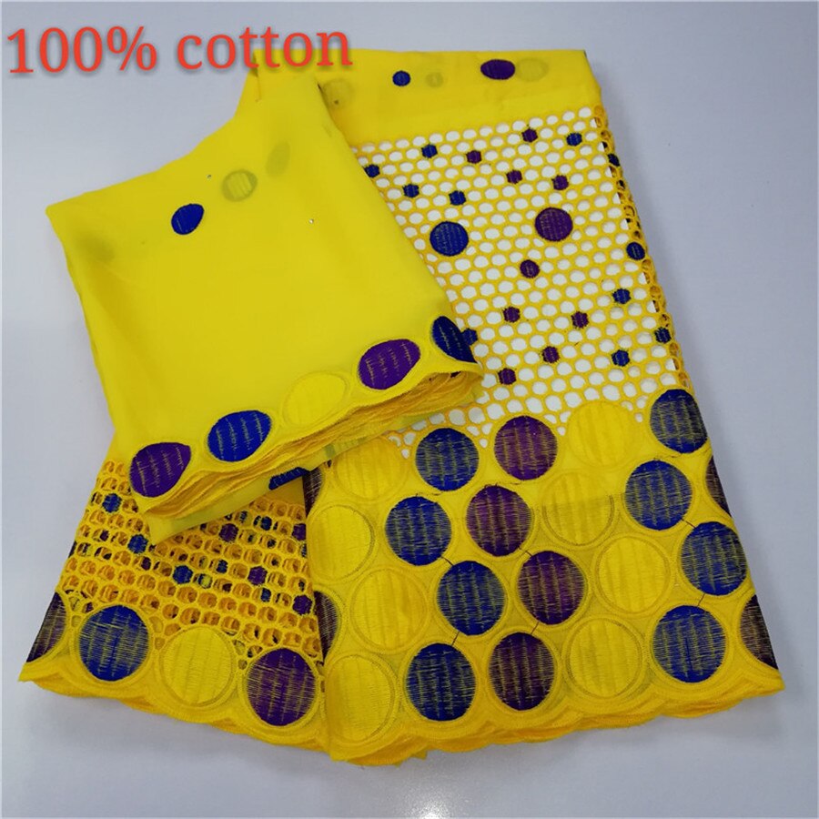Dubai Stoff 100% Baumwolle Schweizer Schleier Spitze in Schweiz Afrikanische Spitze Stoffe Spitze 5 + 2Meter /viel