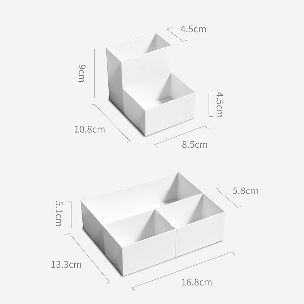 Office Desktop Stationery Sundries Storage Box Drawer Cosmetics Organizer Case Desktop Storage Box Sundries Container 18